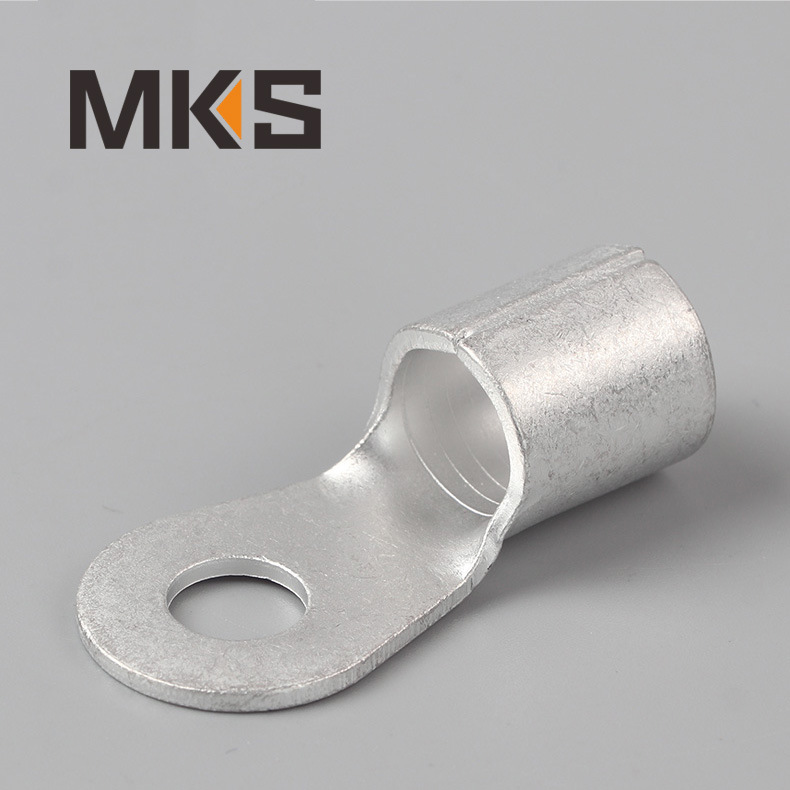 麦卡森圆形裸端头RNB70系列冷压裸端子R型O型接线鼻子铜线耳