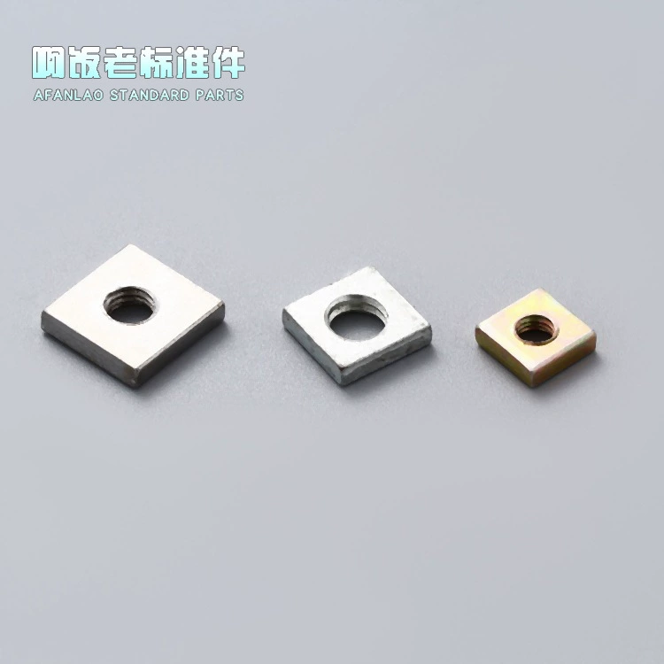 Квадратная Гайка Квадратная Женская Квадратная гайка квадратная гайка четыре угловые гайки крепления квадратные четыре угловые гайки оптом