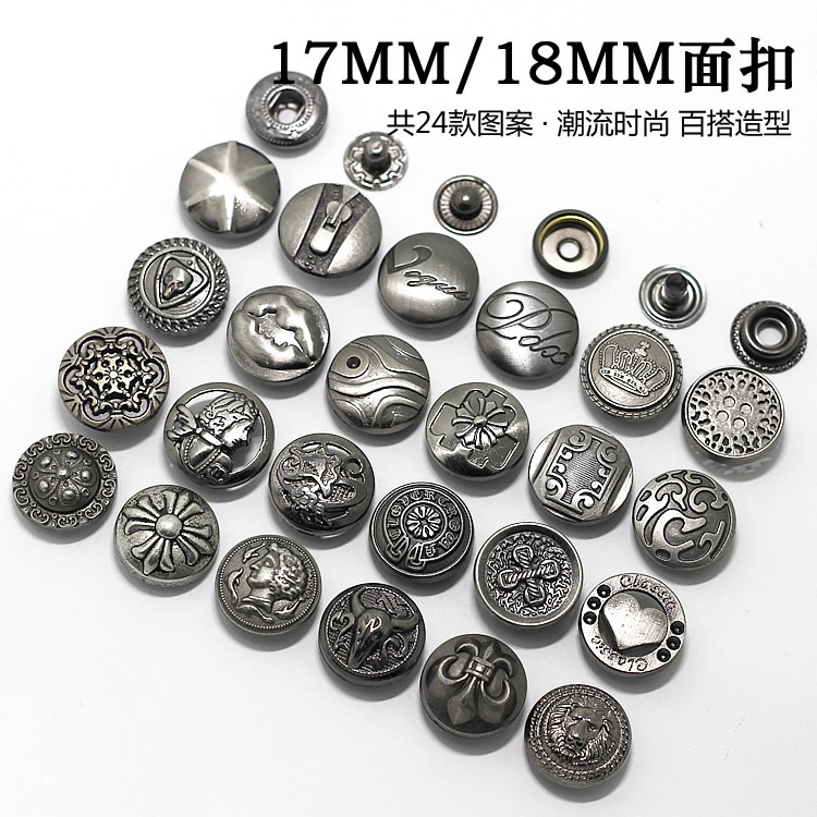Spot small batch of hidden buckle buckle sprayed metal four -line…