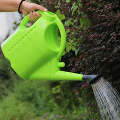 Plastic watering kettle large capacity long mouth thickened shower watering kettle vegetable blow molding watering kettle shower gardening household