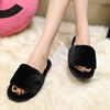 Slippers indoor, keep warm footwear, 2024 years, Korean style