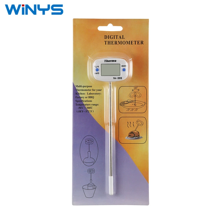 TA288 кофе еда ручка игла барбекю термометр электронный цифровой зонд жидкий барбекю масло термометр
