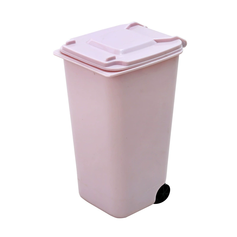 Kanda маленькая пластиковая мусорка и держатель для ручек, 10x8x15.5 см, чёрный/синий/зелёный/красноватый - напрямую с фабрики