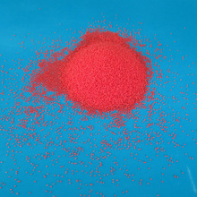 深圳厂家供应尼龙砂塑料砂研磨微粉带颜色沙子砂料一级砂料