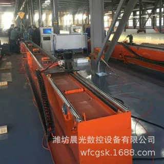 南京不锈钢铝型材液压冲孔机 CNC机械手上料器液压冲孔机生产线