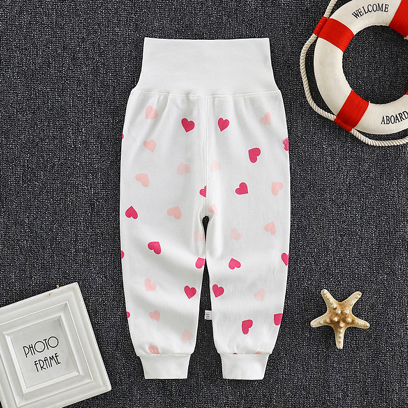 Umbilical bandage, red trousers
