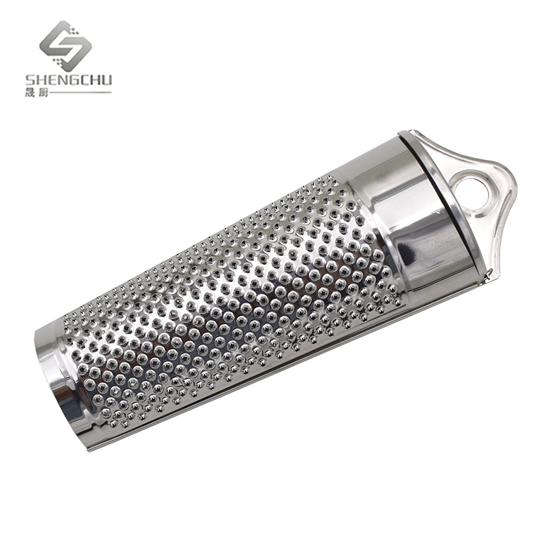 Large and Small All Stainless Steel Cheese Planer Pig Cage Type Three-dimensional Garlic Planer Chopsticks Cage Type Walnut Nut Mill