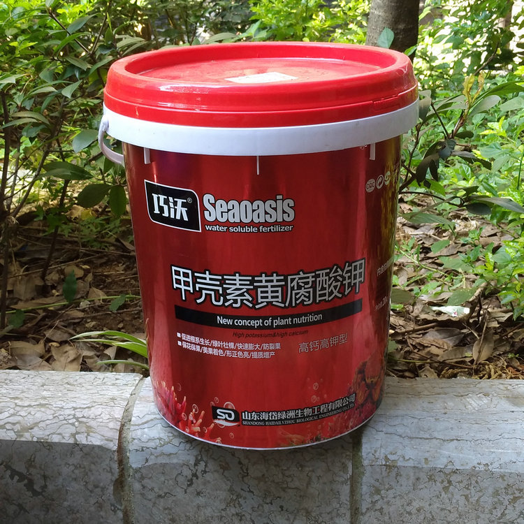 果树水溶肥料 膨果冲施肥高钙高钾型 甲壳素黄腐酸钾膨果着色增甜