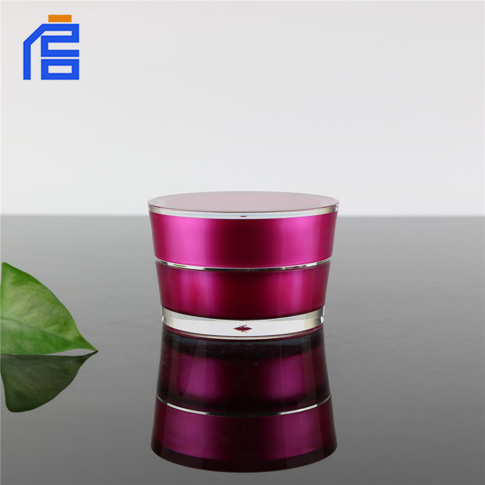 厂家供应30g平盖锥圆亚克力膏霜瓶 润肤品瓶面霜眼霜瓶真空瓶批发