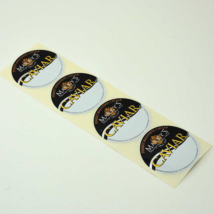 食用油贴纸 瓶装水防水贴纸 面包标签 卷装水果食品标签印刷厂家