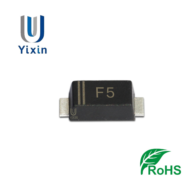 厂家直营 FR105W SOD-123 丝印F5 1206封装 1A 600V 贴片快恢复管