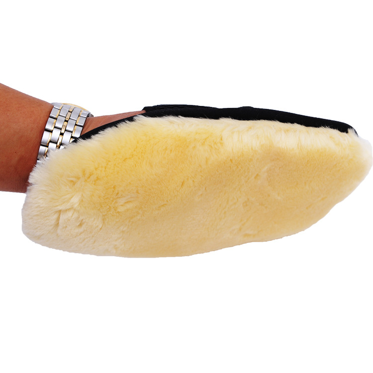 汽车单面双面仿羊毛洗车手套 汽车擦车 洗车清洁养护 擦手手套