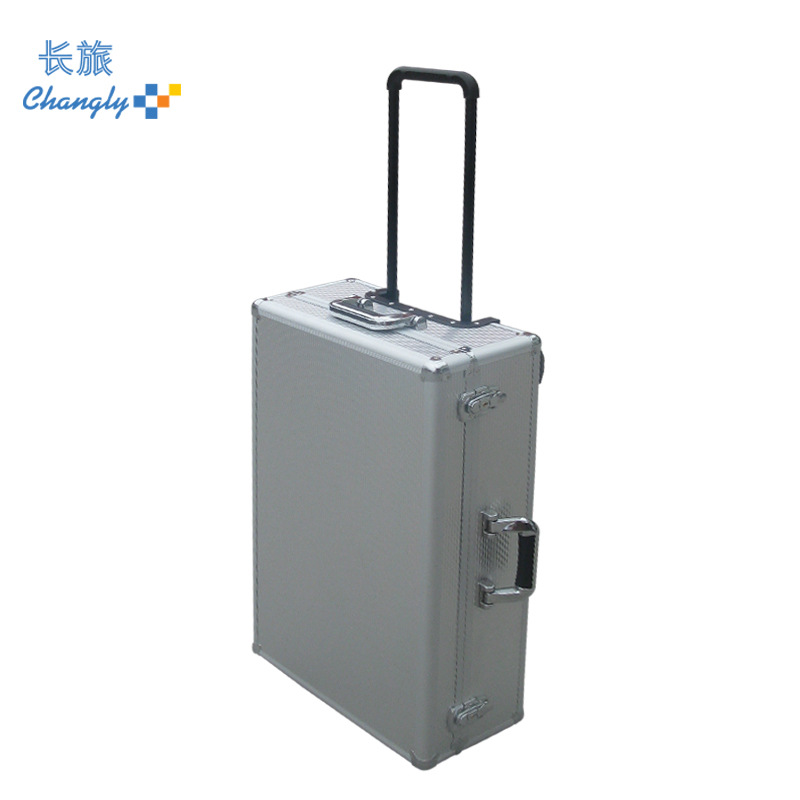 长旅铝合金拉杆箱30件起铝合金拉杆工具箱铝合金包装箱防震运输箱