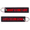 AliExpress Amazon's various colors and fashion new new Insert BeFore Flight keychain