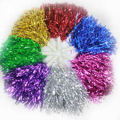 Cheerleading flower ball handle, cheerleader colorful ball, cheerleading flower ball, cheerleading hand holding flower, hand-cranked flower ball, sports meeting