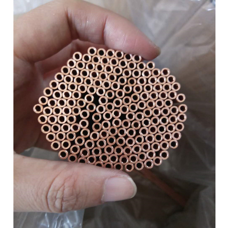 天津批发仪器用毛细铜管 紫铜毛细管 可按图纸做2*0.1薄壁紫铜管