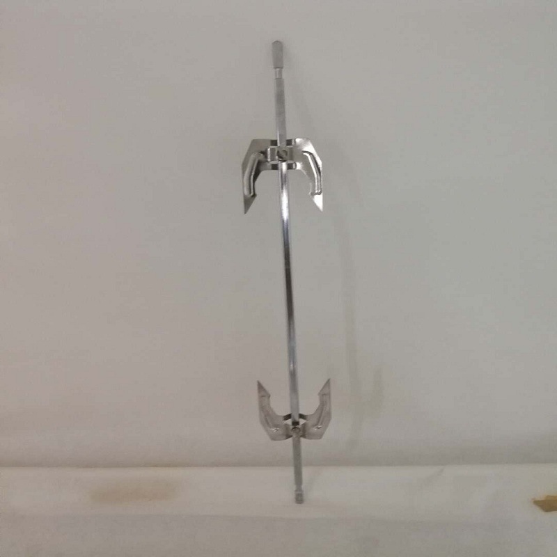 스테인레스 스틸 회전 베이킹 포크 회전 샤프트 0.6 평방 바 회전 포크 조립 포크 치킨 바 전기 오븐 에어 프라이어 길이 25cm