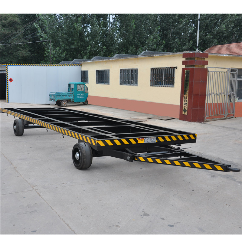 5吨骨架拖车 运输工具拖车骨架牵引拖车框架拖车场内中专拖车
