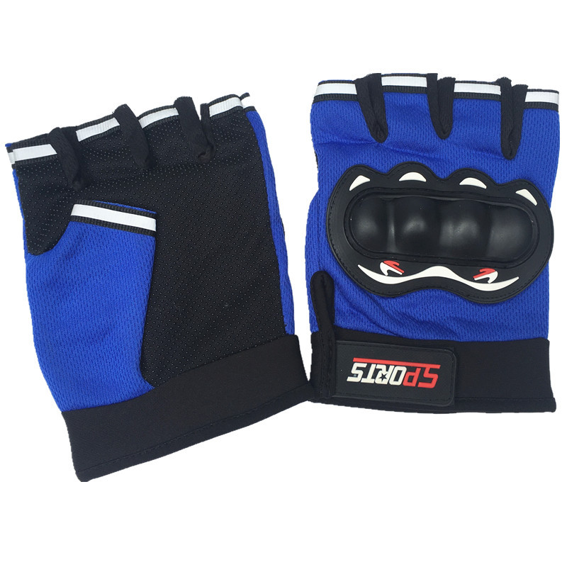 Quality new motorcycle racing sports half finger gloves protective non-slip riding tactical gloves spot wholesale