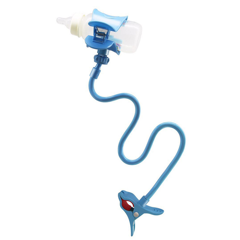 Bebé leche para beber artefacto soporte de alimentación automática clip de biberón cochecito recién nacido lactancia soporte estable