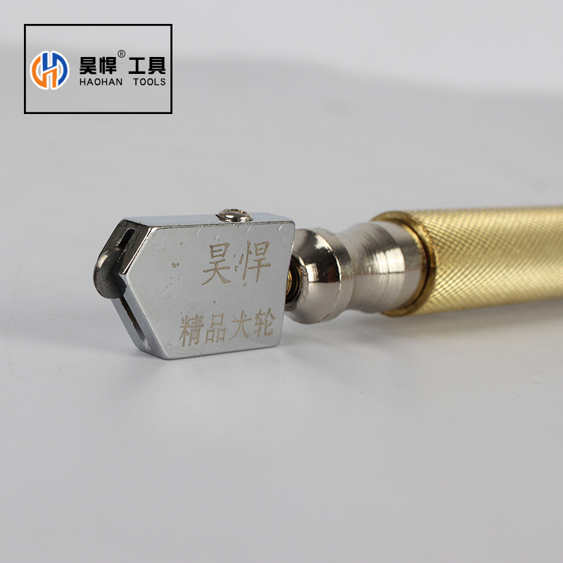 铜杆重型玻璃刀大轮滚轮玻璃刀瓷砖刀地板砖刀用刀具厂家批发