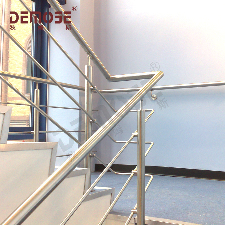 佛山工厂 不锈钢扶手栏杆 室内钢柱护栏扶手 住宅户外栏杆扶手