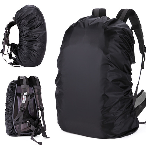 Wholesale factory backpack rain cover, outdoor mountain climbing double shoulder bag water-resistant cover, school bag dust cover 20-80L