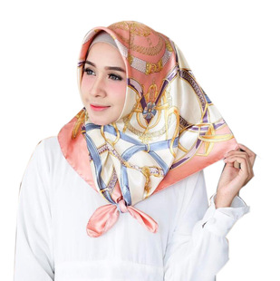 ���Q�W��90cmɫ��ӡ���󷽽��R�������^��Ůʿ����z�z���YƷ