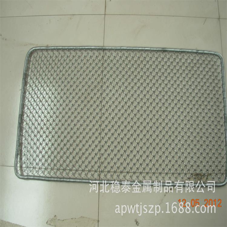 脚踏网 大厅脚踏除尘网 楼房除尘脚踏网 -稳泰防滑钢丝门垫踏网
