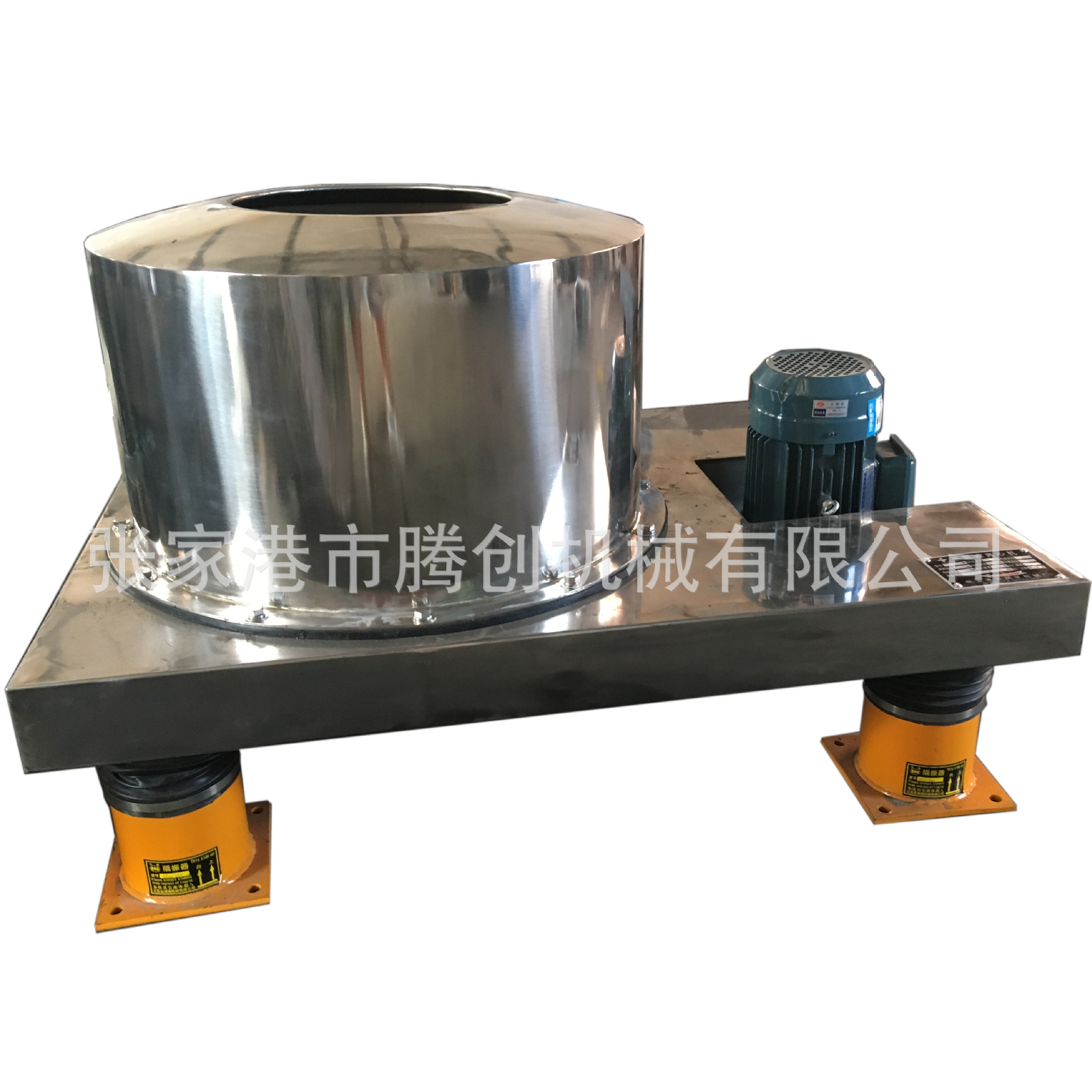 PS型平板式普通型人工上卸料离心机。不锈钢材质。