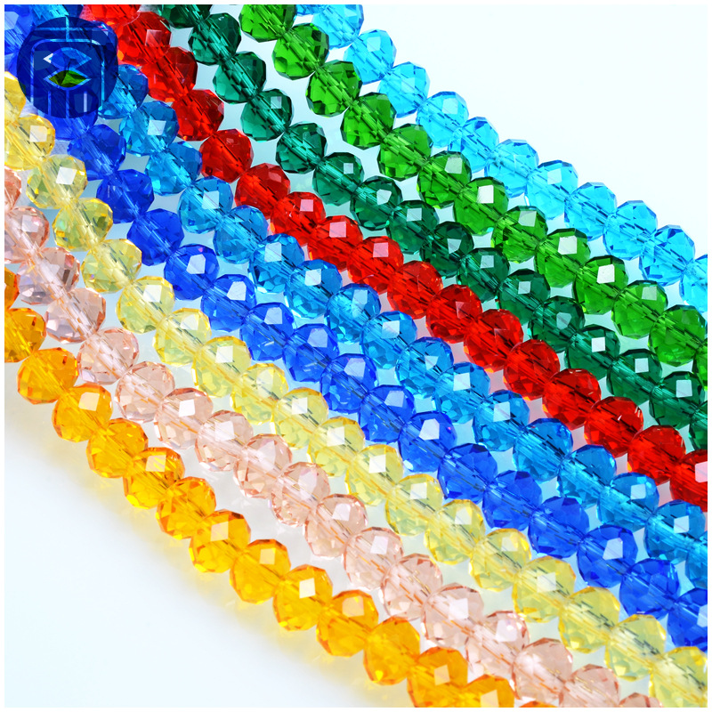 Julie manufacturer AB color flat beads 2/3/4/6/8/10mm Crystal glass…