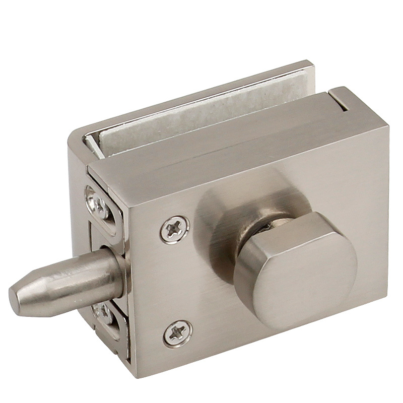 Xibixin puerta de vidrio piso pestillo cerradura de piso sola puerta nuevo cuarto de ducha cerradura de la puerta de vidrio cerradura de baño suministro directo de fábrica