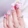 Fake nails for bride for manicure, nail stickers for nails, photography props, 24 pieces, wholesale