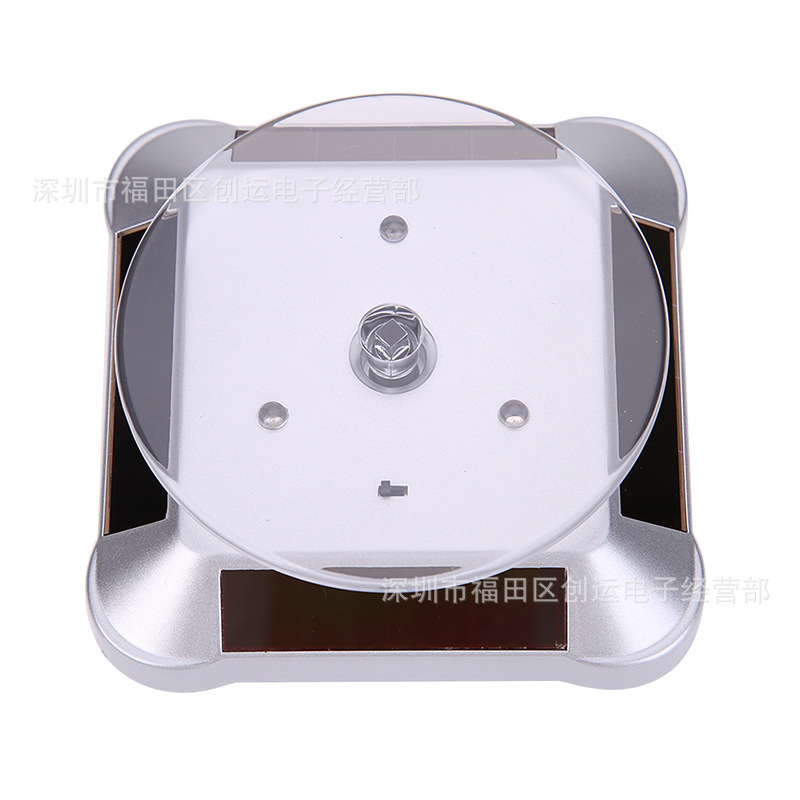 新款太阳能手机展示架手机支架宝鼎展台旋转架展示台旋转展示货架