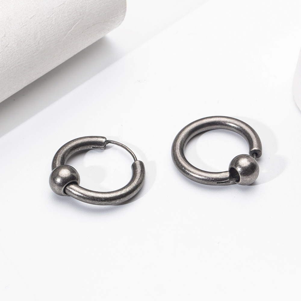 fashionable round beads hip-hop style