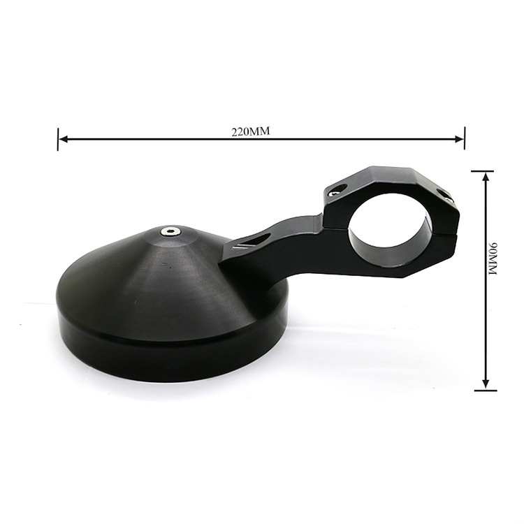 Flyquick transfronteriza Venta caliente ATV todo terreno vehículo negro UTV ronda CNC espejo retrovisor 1,75/2 inglés