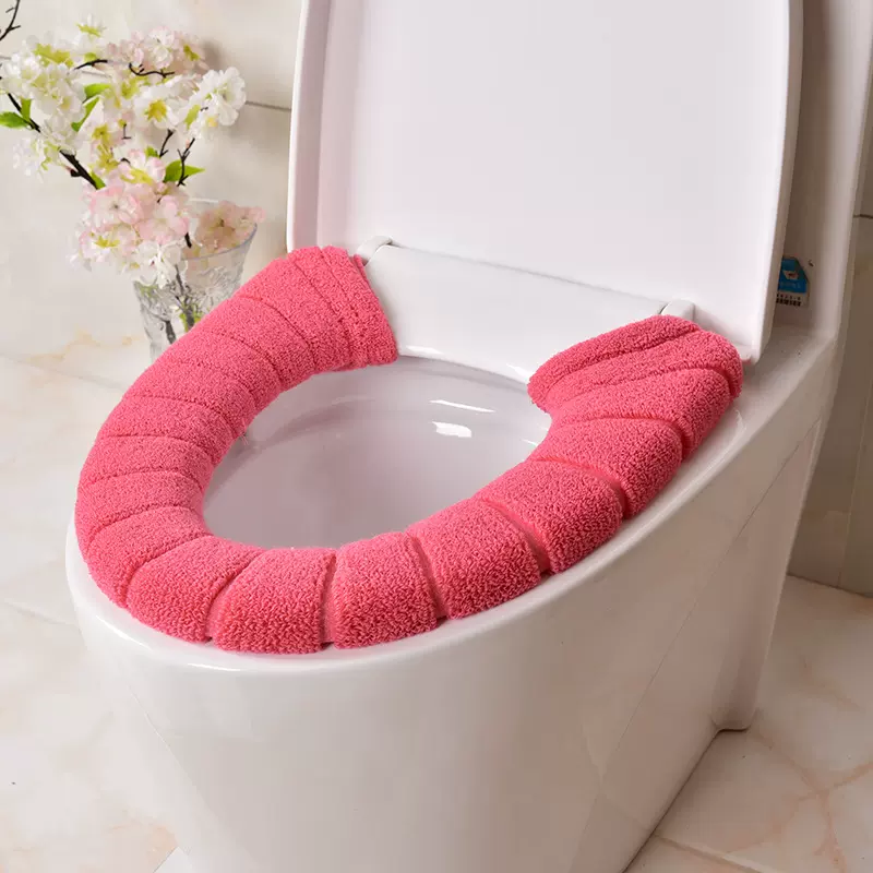 马桶坐垫通用型马桶圈高弹可拆洗不褪色冬季保暖座便垫坐便套