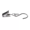 S hook+clip [Silver]