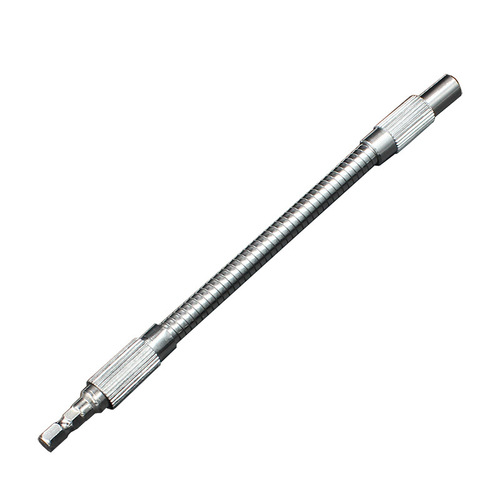 Rechargeable drill electric screwdriver bit sleeve stainless steel extended universal flexible shaft extension tube connecting rod universal flexible shaft