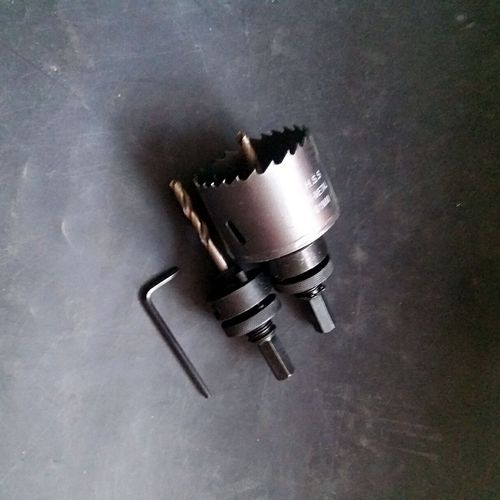 Mechanical tee galvanized pipe hole opener bimetal hole opener drill bit fire pipe hole opener