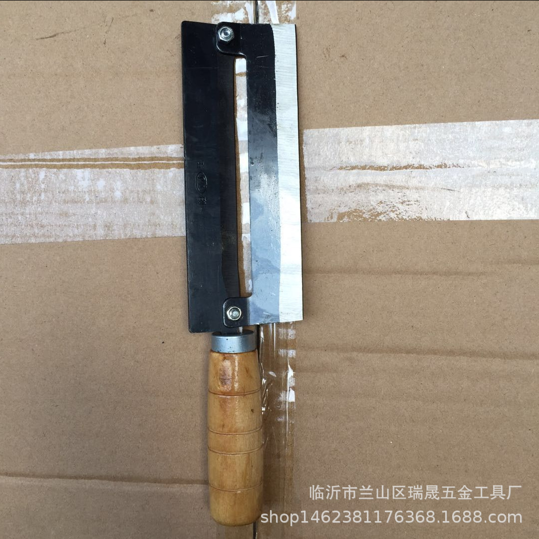 【厂家直供】菠萝刀  甘蔗削皮刀 果皮刀木柄打皮刀3-5元地摊货源