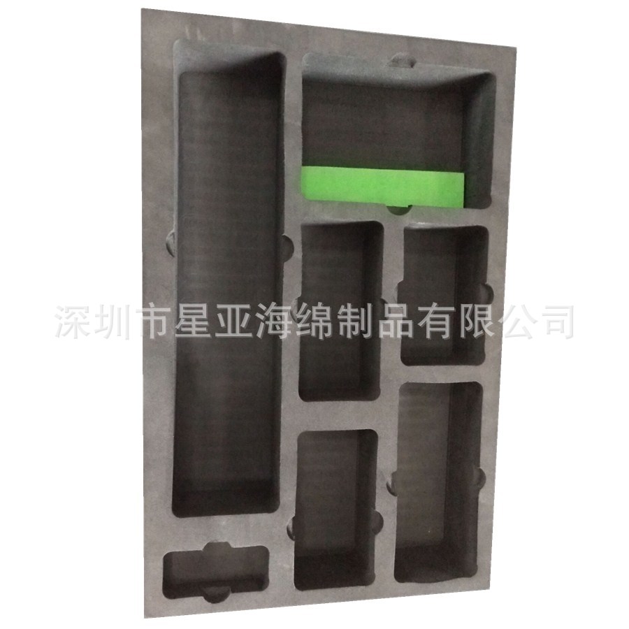 电子高密度防震定位切割棉 包装材料化妆品包装 EVA雕刻EVA内衬