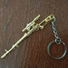 Keychain, metal weapon, minifigure, pendant, 98 carat