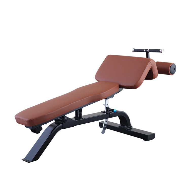 Fábrica de equipos de fitness profesional al por mayor accesorios de gimnasio tablero supino tablero de músculo abdominal multifuncional tablero de músculo abdominal ajustable