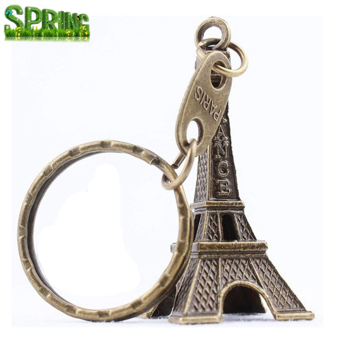 Francia Torre Eiffel llavero metal París Torre cadena Taobao actividad regalo promoción