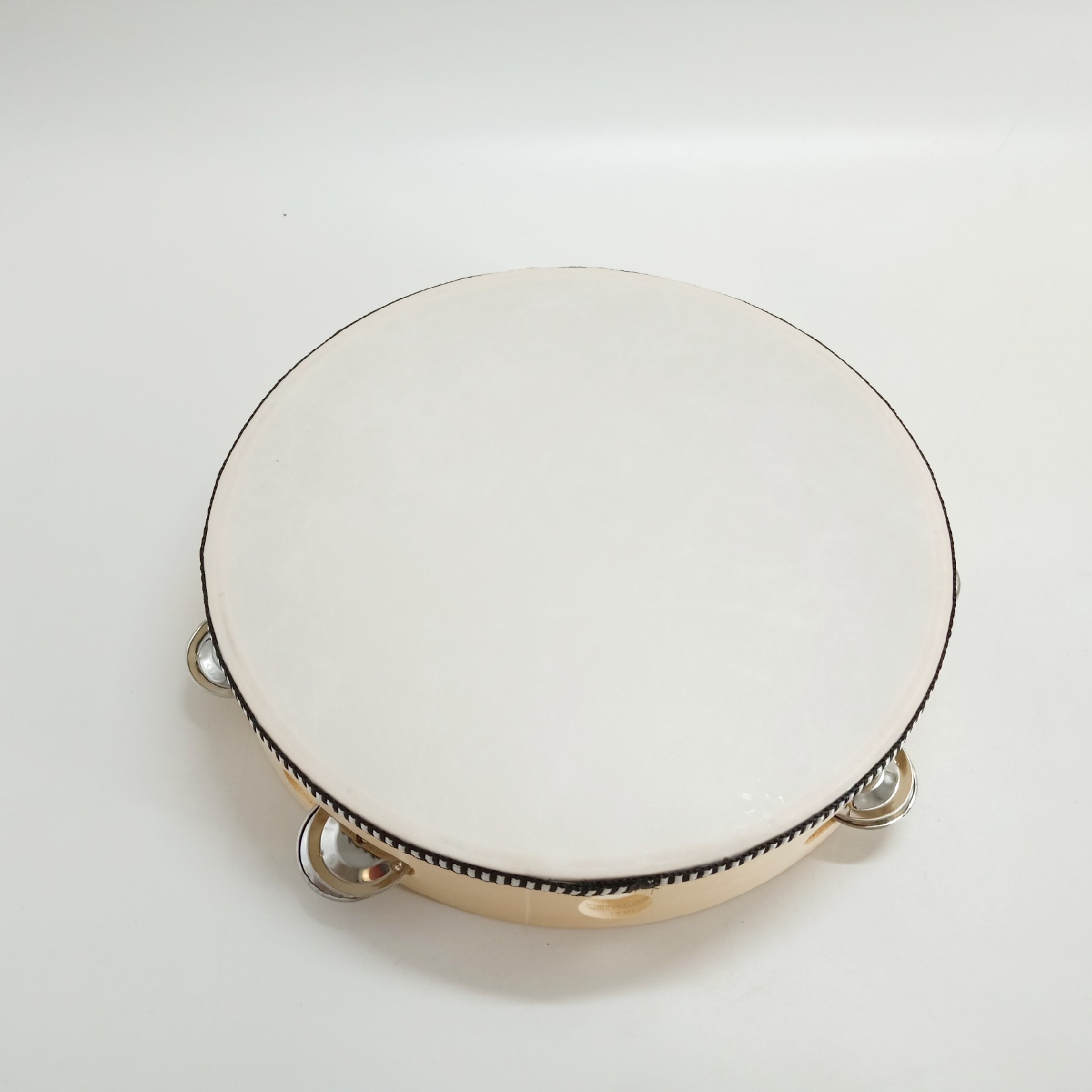 Orff instrumento musical pandereta 4 pulgadas 6 pulgadas 8 pulgadas 10 pulgadas pandereta