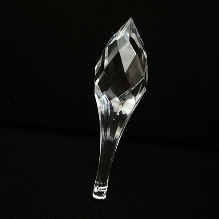 Transparent acrylic beads