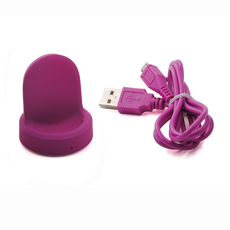 Cargador inalámbrico de aluminio para Samsung Gear S3 y Galaxy Watch, soporte de carga disponible