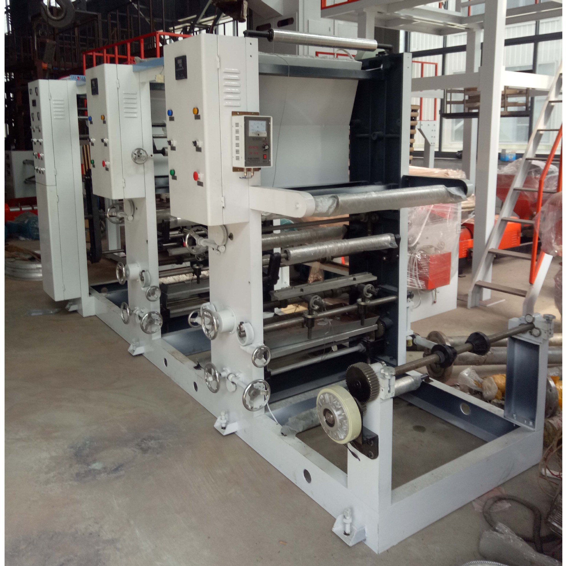 厂家供应.  双色800塑料包装薄膜.尼龙膜.凹印刷机. 免费安装调试