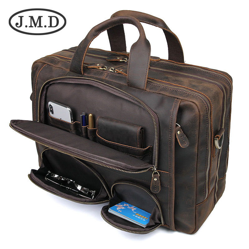 Jiameda 2021 Neue trendige Aktentasche, Handtasche, Leder-Computertasche_voghion.com